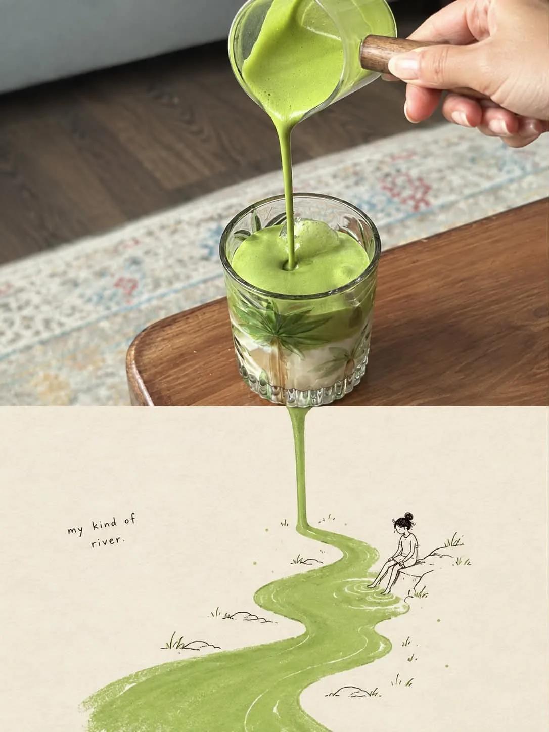 Photoreal Subject Flowing Into a Storybook Illustration - Image prompt preview