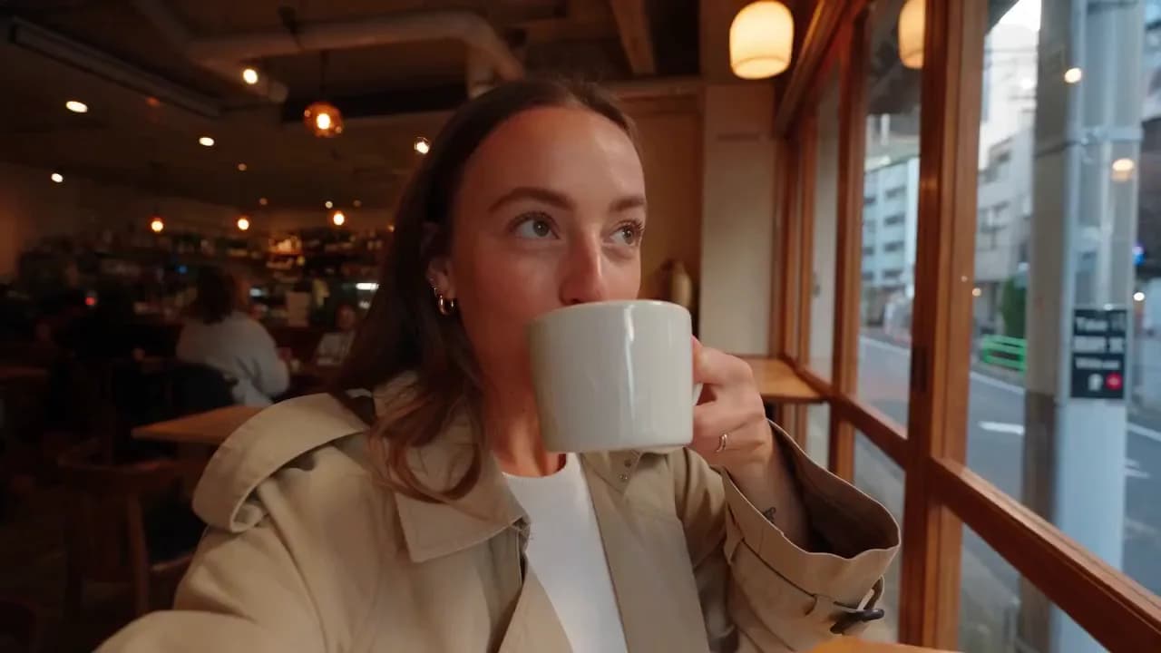 Realistic Tokyo Travel Vlog - Video prompt preview