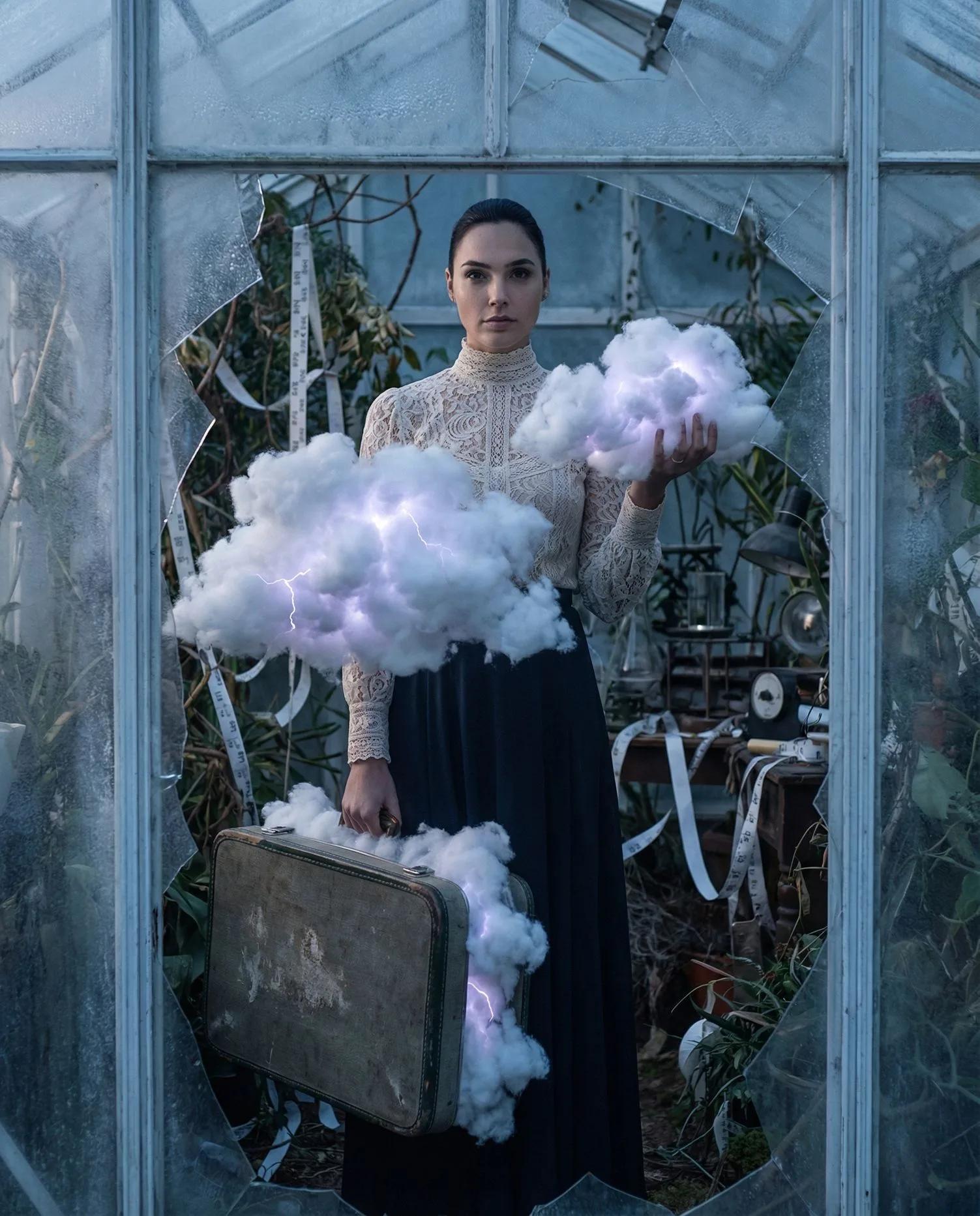 The Melancholic Observer Carrying the Storm - Image prompt preview