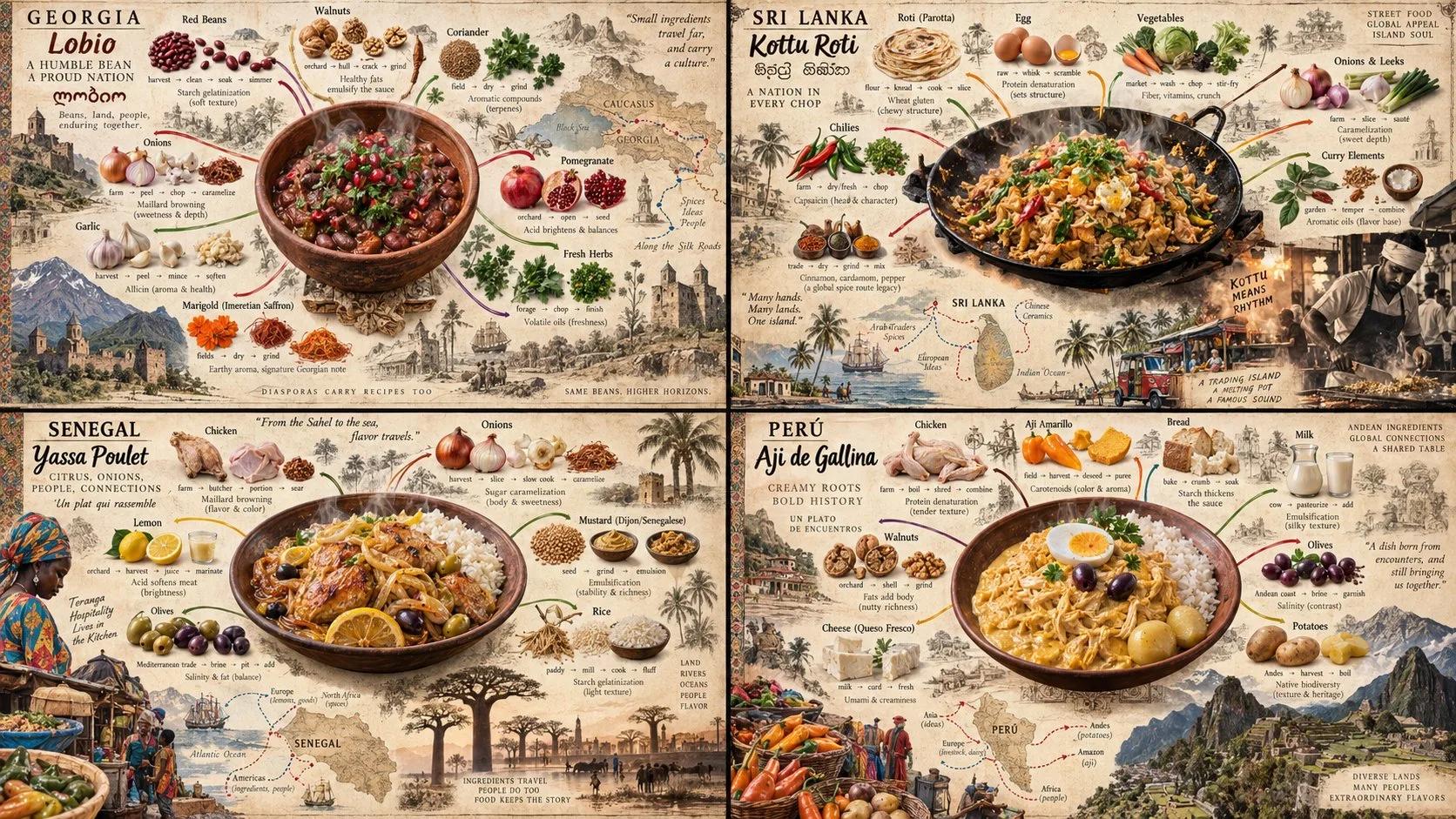 Gastronomic Manuscript of Ingredient Provenance - Image prompt preview