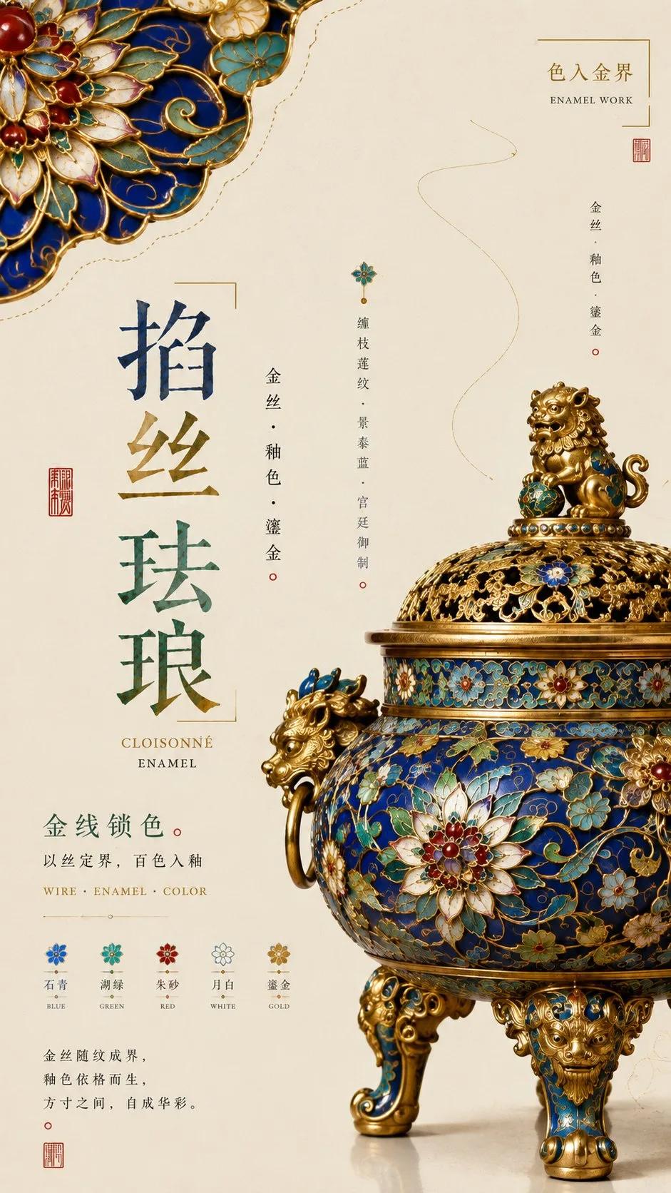 New Chinese Style Craftsmanship Poster - Image prompt preview