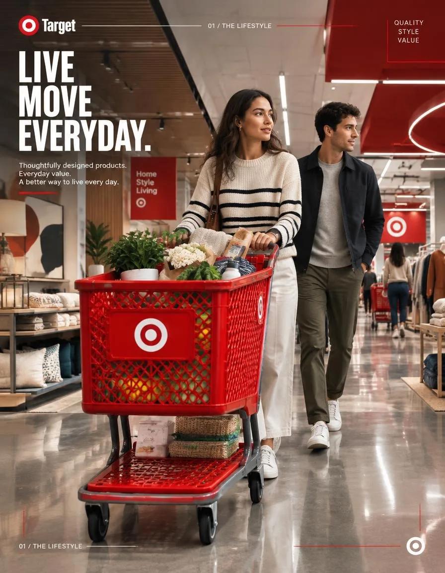Target Retail Campaign Prompt - Image prompt preview