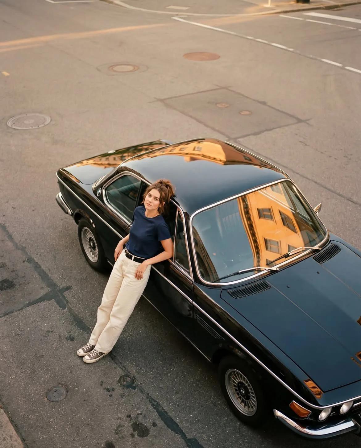Golden-Hour Coupe Editorial - Image prompt preview