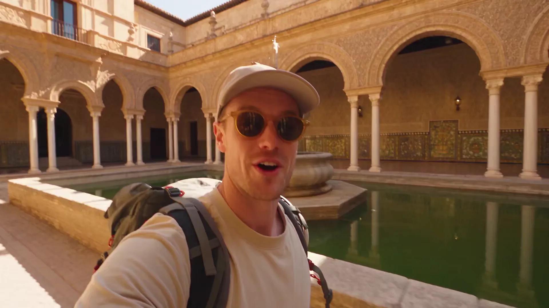 Spain Multi-City Travel Vlog - Video prompt preview