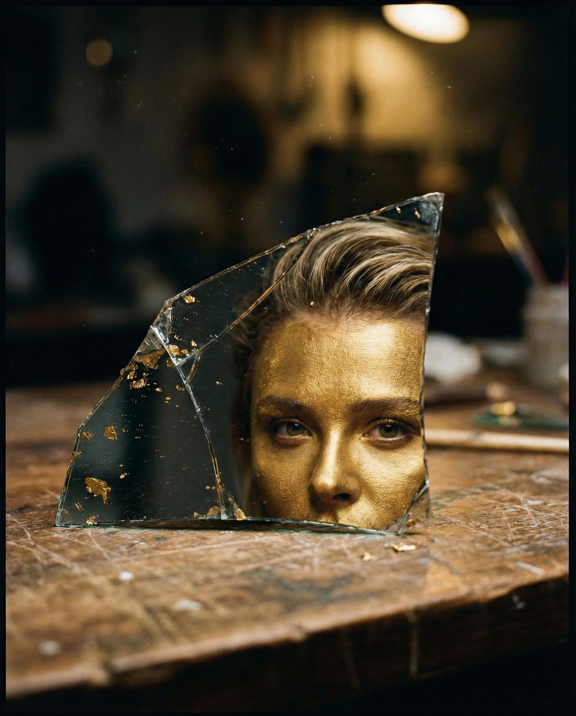 The Gilded Predator - Image prompt preview