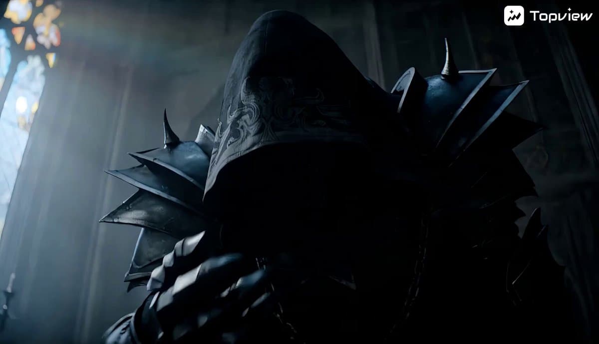 Original Dark Fantasy Action Short Film: Inside a dilapidated church, a w...