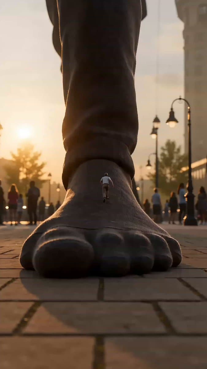 Seedance 2.0 Here’s a video of a tiny figure diligently climbing up a rea...