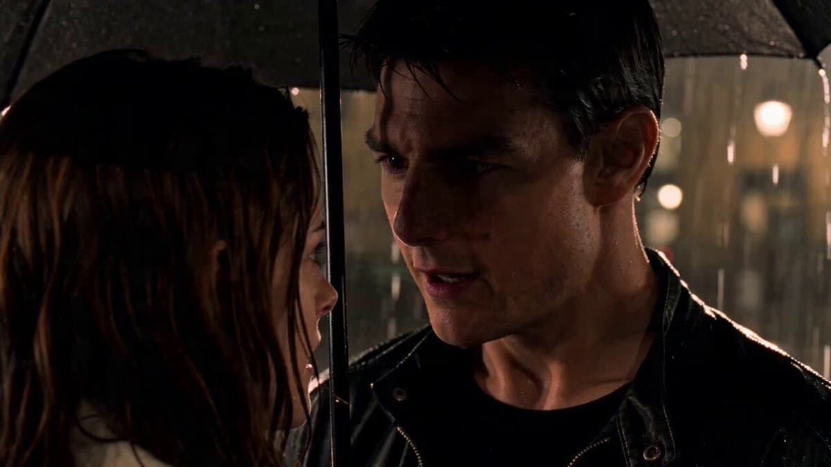 Style: Cinematic, romantic tension, realistic handheld