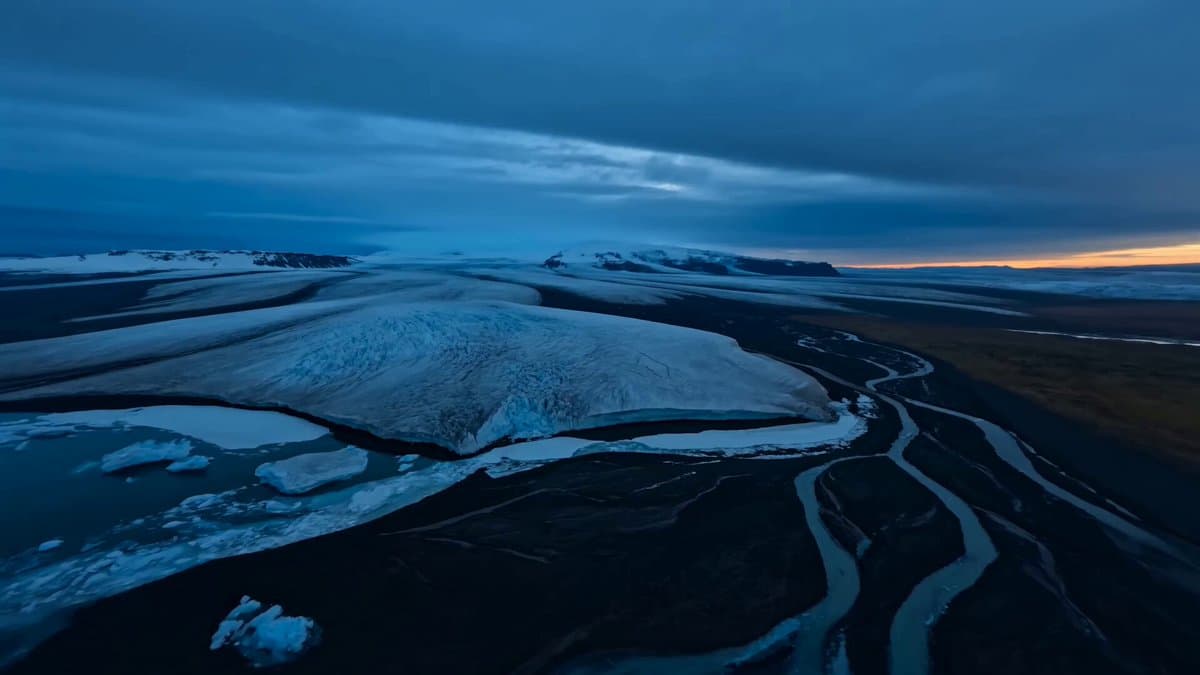 Where fire meets ice, Iceland becomes another planet!