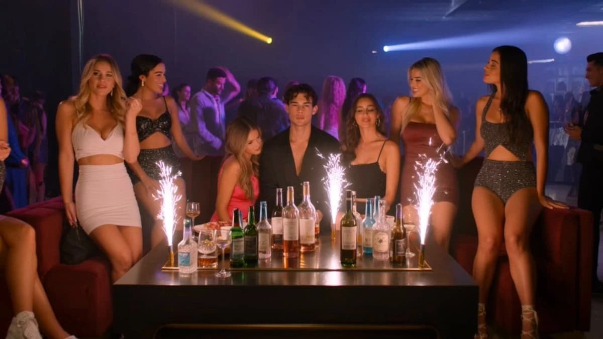 Movie trailer of Clavicular getting framemogged by the ASU frat leader -...