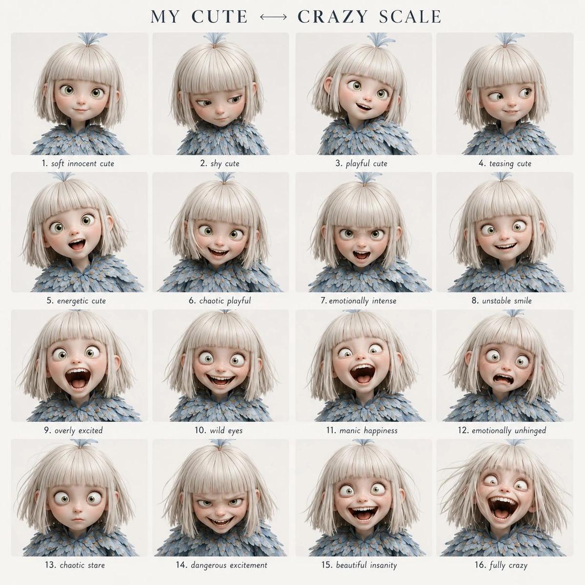 Visual style: