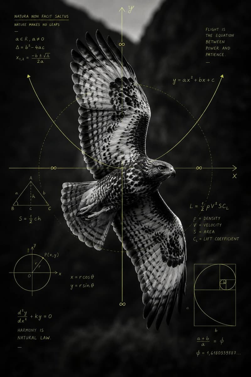 A dramatic black and white fine art photograph of a hawk mid flight, capt...