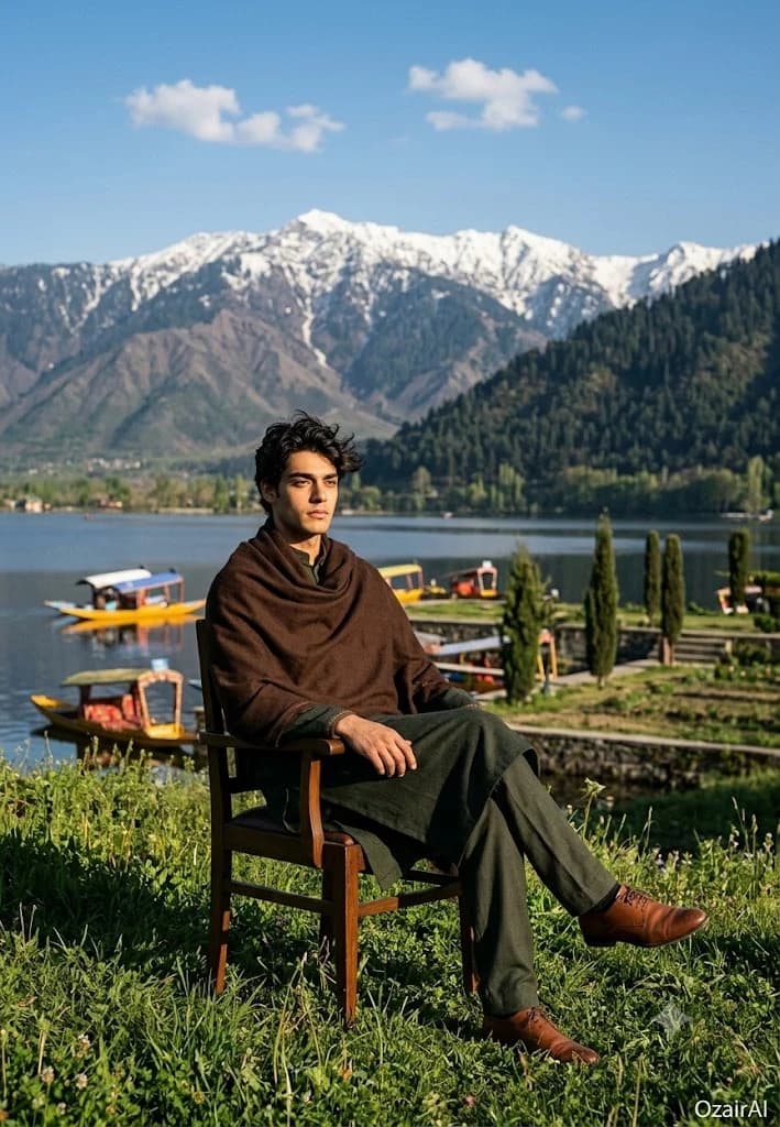 Enjoying the day in Kashmir ๐ธ