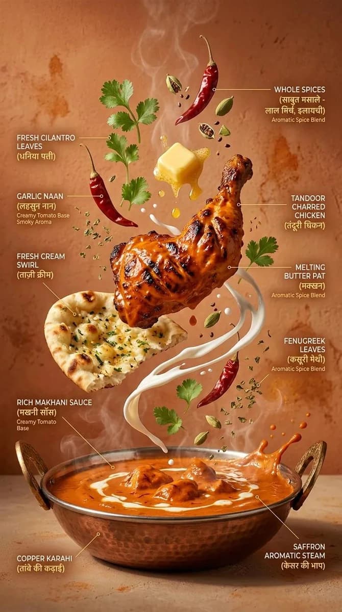 Hyper-realistic cinematic ramen infographic. Deep black bowl on dark ston...