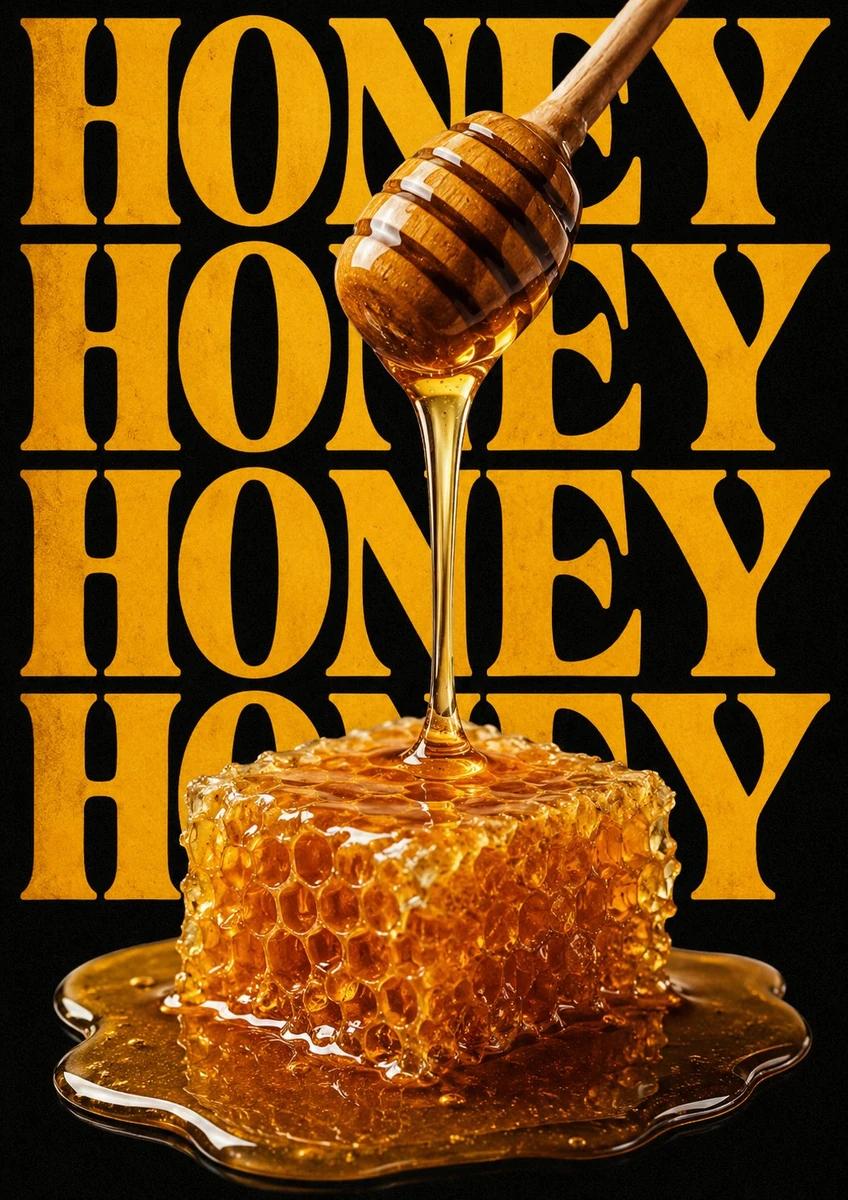 Food Typography Poster Image🔥