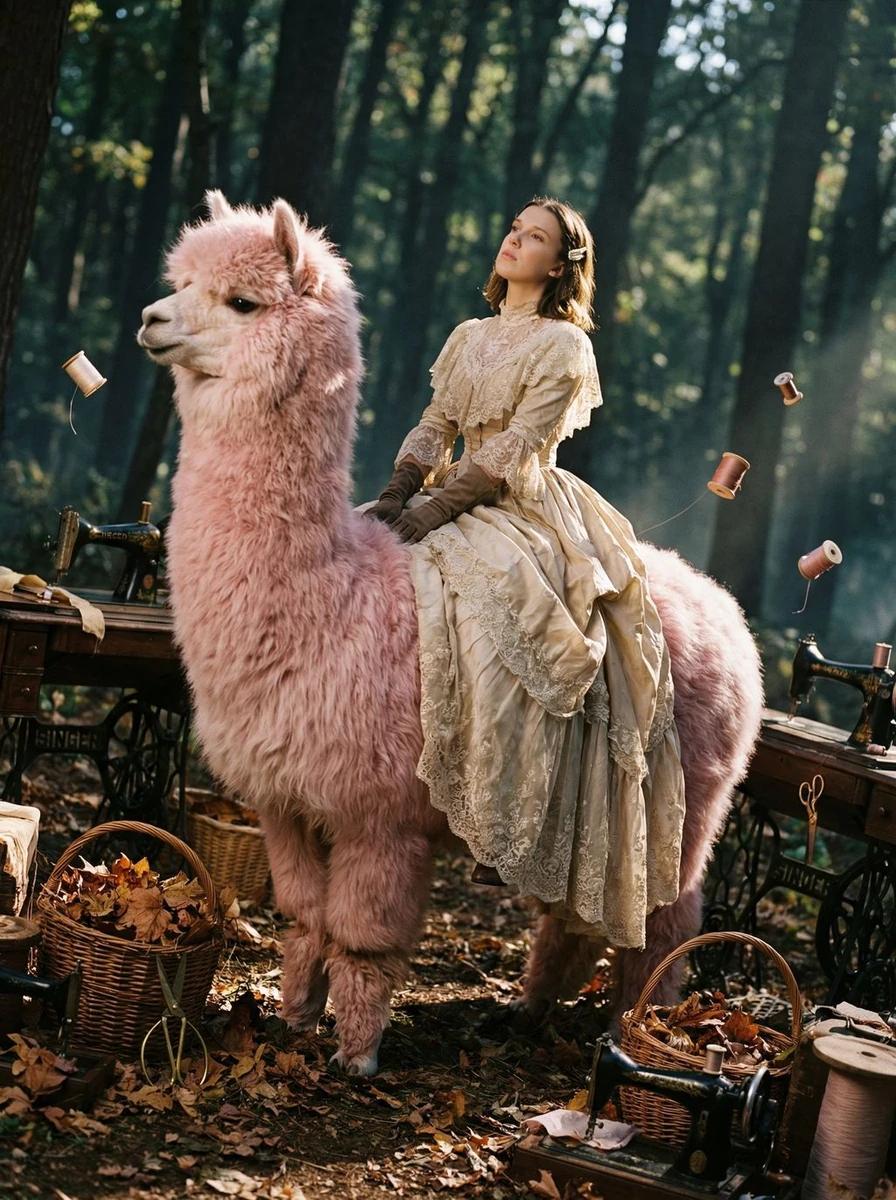 vibe_title_en": "Surrealist Llama Reverie",
