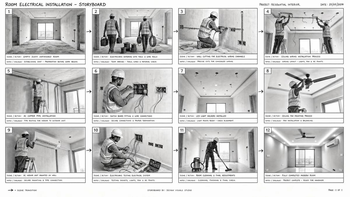 Storyboard sheet created with GPT image 2 and video made with Seedence 2.0, media 2