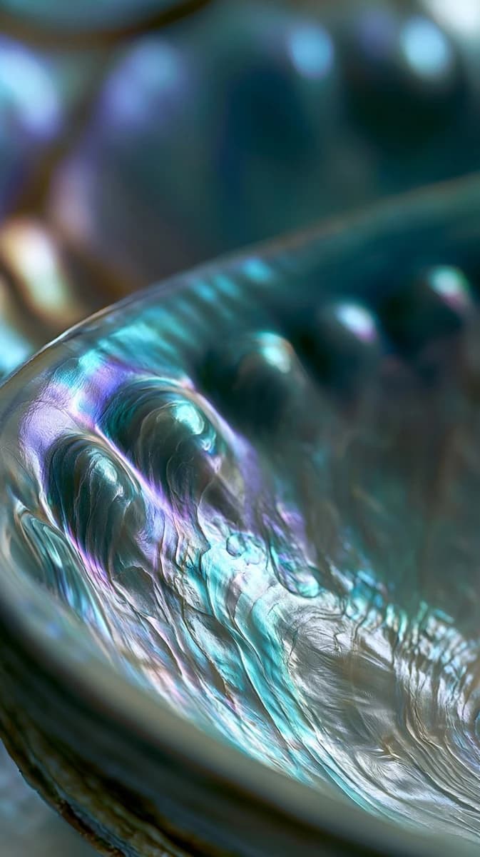 Midjourney Prompt: "Micro-Luminescence: Translucent Detail Against Ethere...