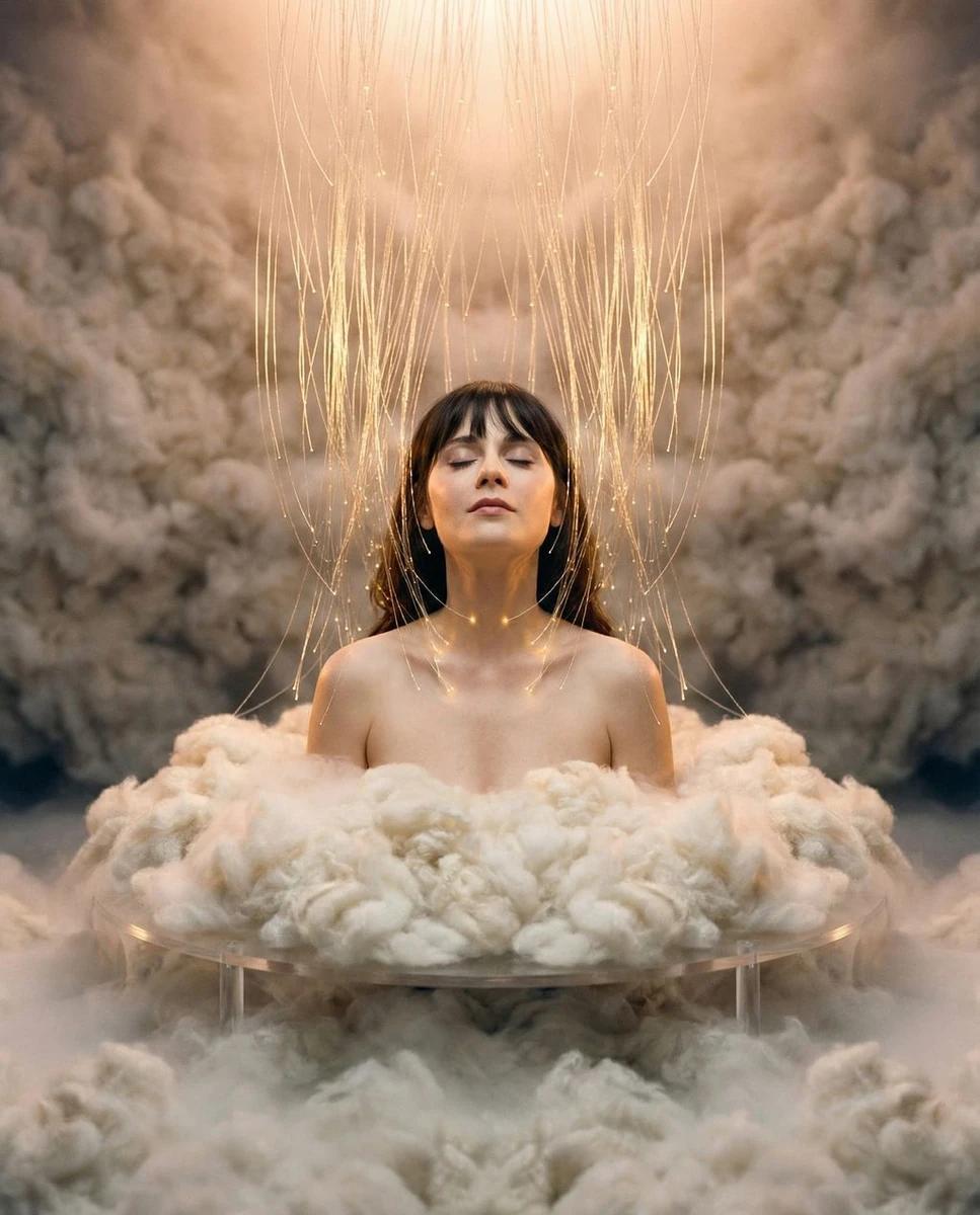 vibe_title_en": "Ethereal Surrender in a Cotton Purgatory",
