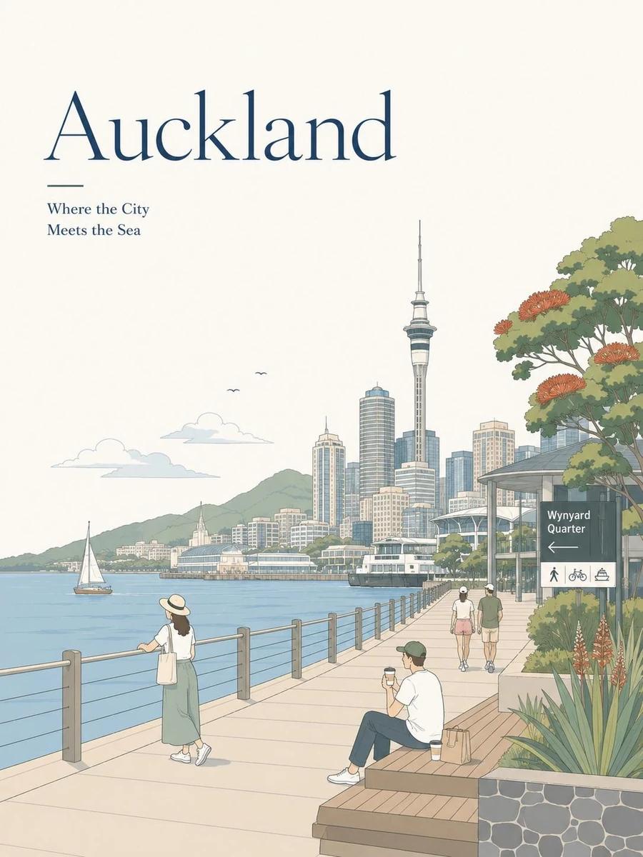 Scene: A beautiful panoramic view of [CITY NAME], featuring its most icon...