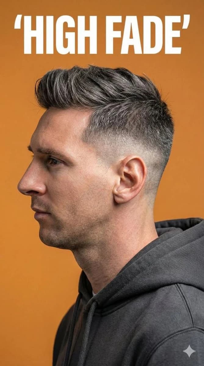 Ultra-realistic studio side-profile portrait of a modern man showcasing c...
