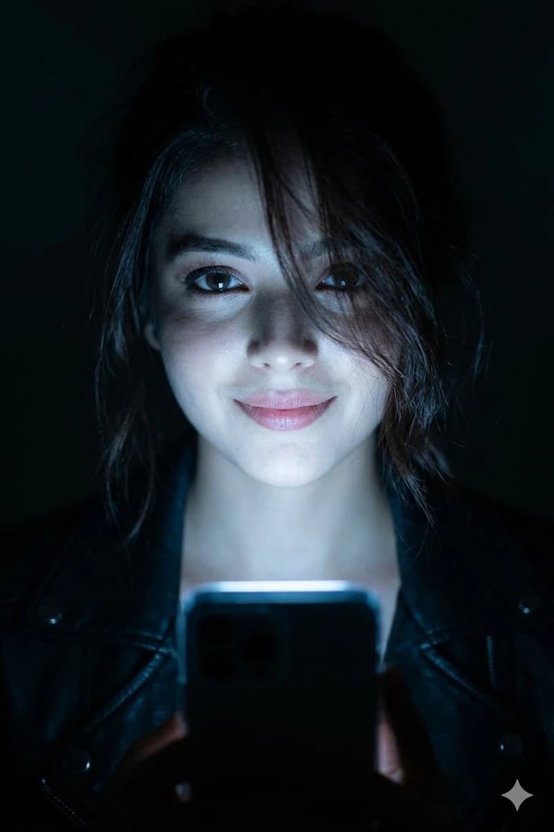 Ultra-realistic close portrait of woman (from uploaded image), messy hair...