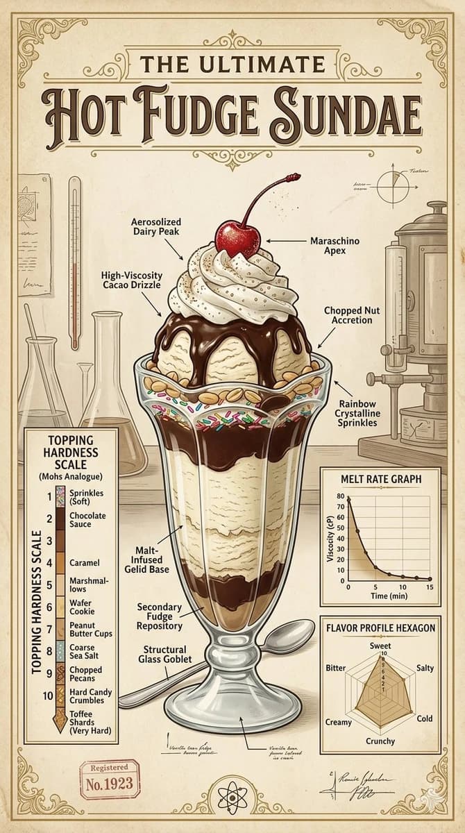 Desserts, but make it peer-reviewed. 🍌🍓🍫