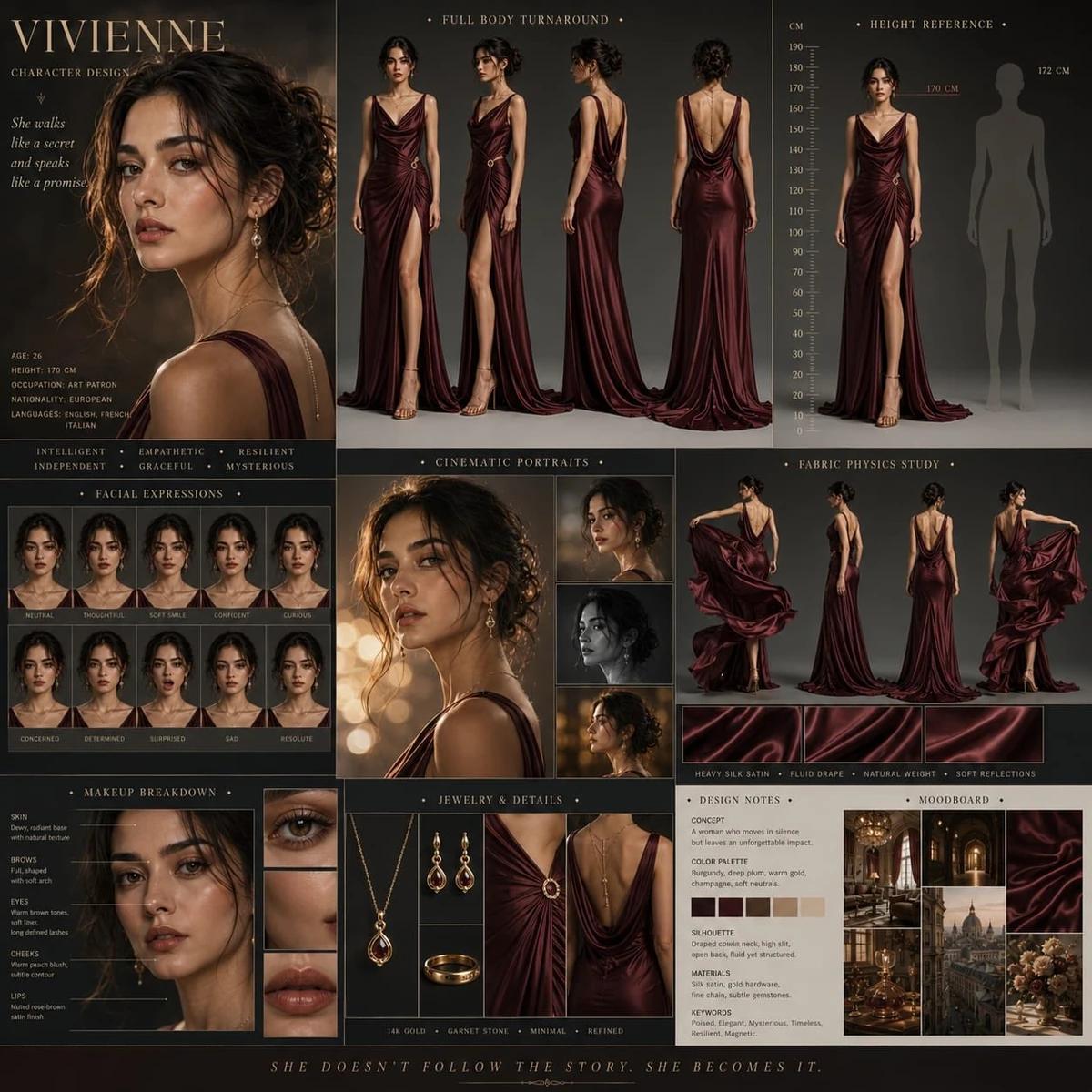 Style: modern editorial fashion aesthetic mixed with Hollywood concept ht...