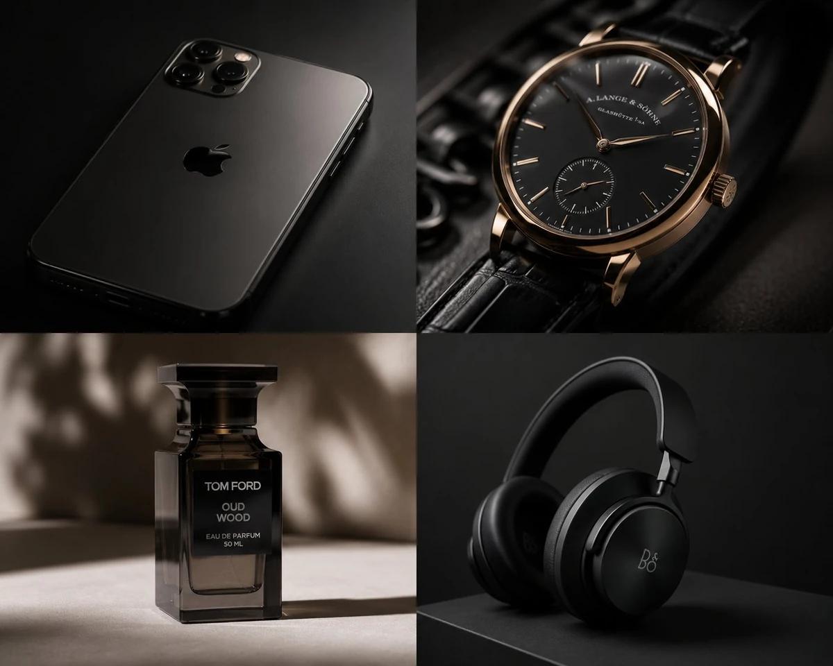 Achieve the look of a premium editorial or luxury tech advertisement. Des...
