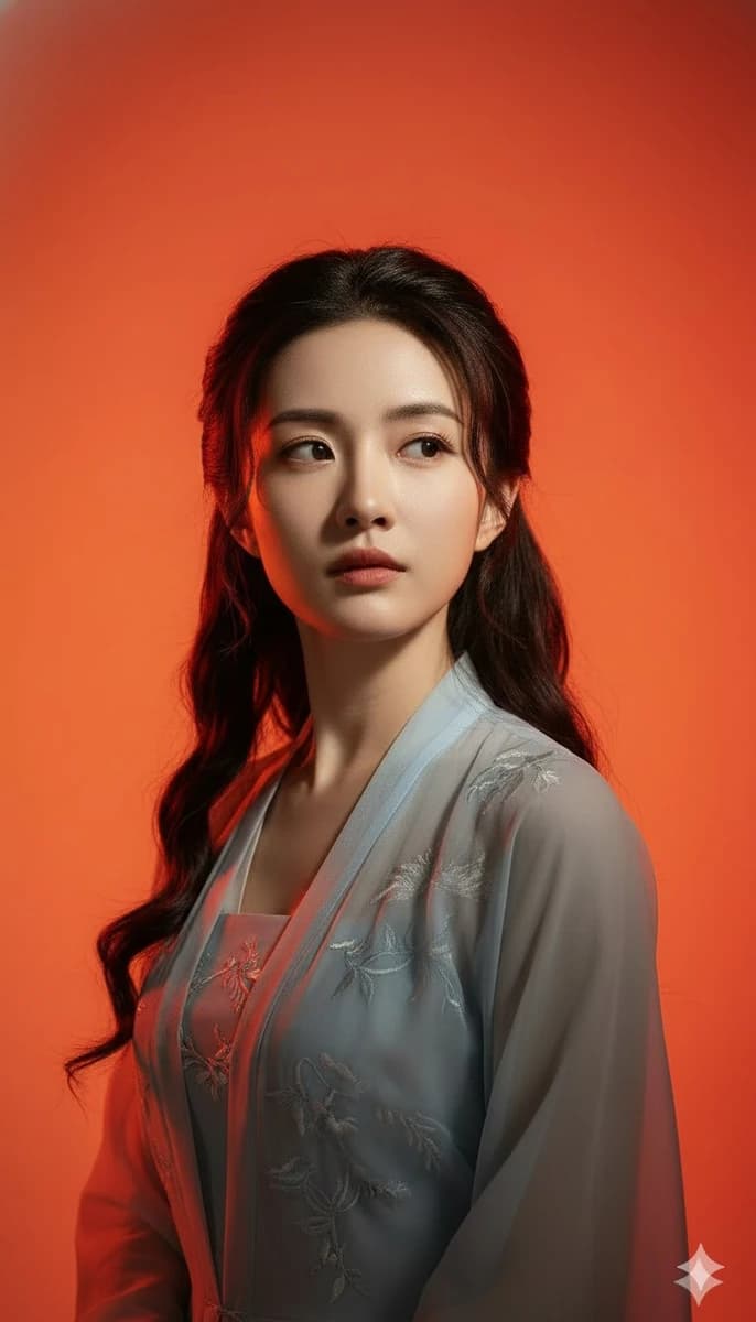 影棚灯光，中国风古装美女，太耐看了！