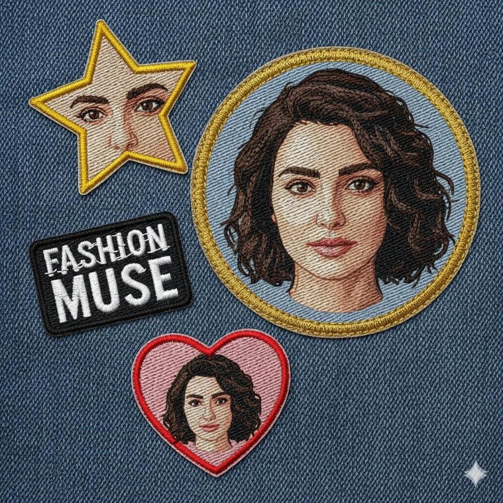 Patches with my own image on Google Gemini Nano Banana