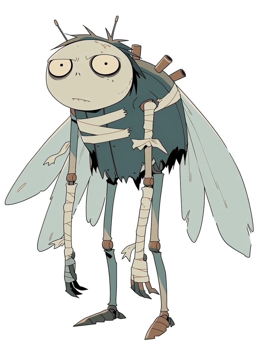 When I was experimenting with character concepts in Midjourney, one image..., media 2
