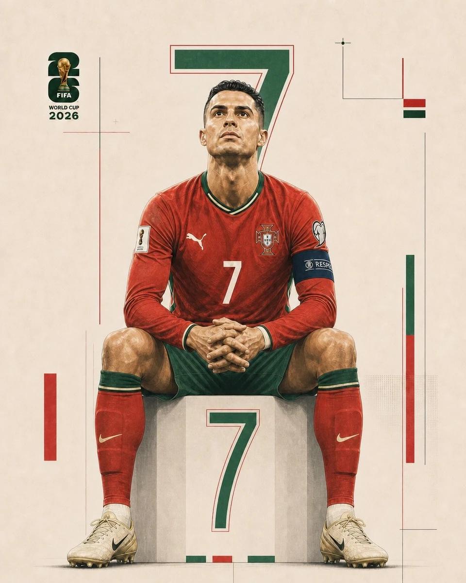 (Cristiano Ronaldo Style Poster)