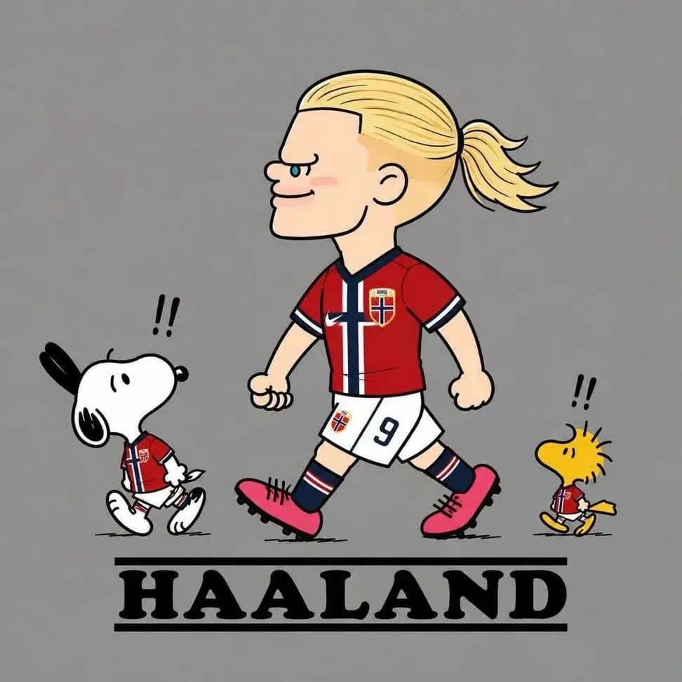 A cute, minimalist cartoon illustration in the classic Peanuts comic styl...