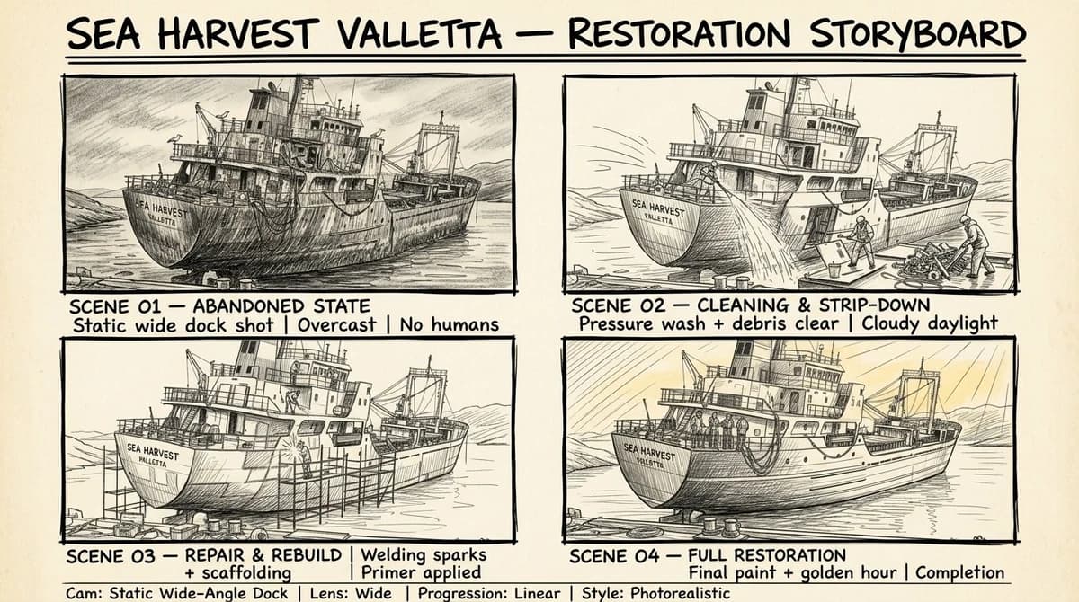 This Storyboard sheet use for this video created with GPT image 2