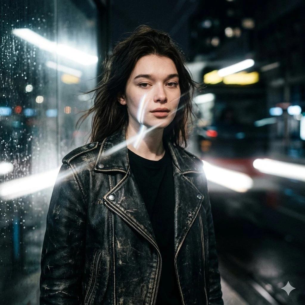 Ultra-realistic cinematic portrait of a man or woman (from uploaded image...