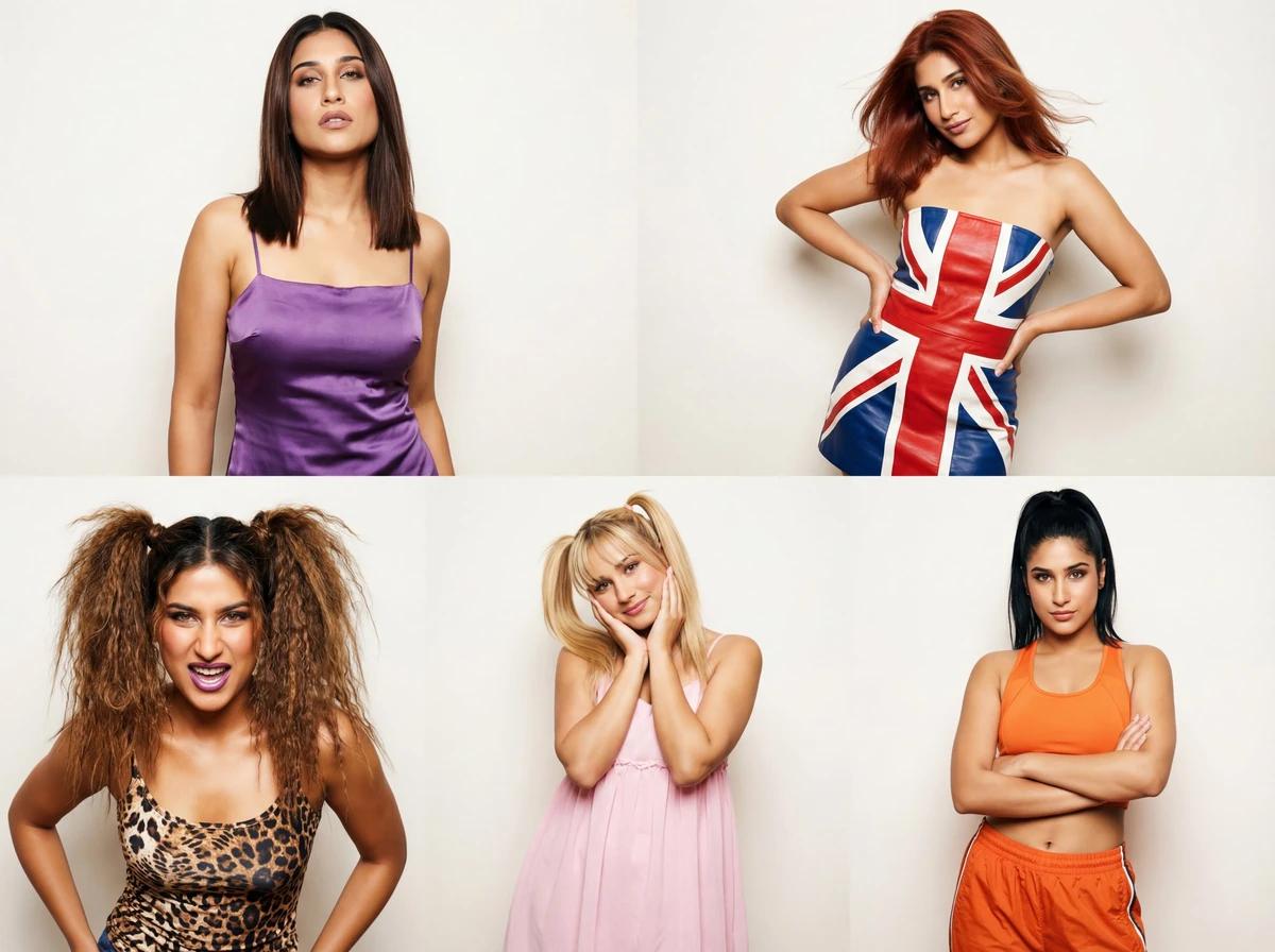 🇬🇧 Spice Girls - Girl Power - Nano Banana Pro prompt. Best of 2 gens be...