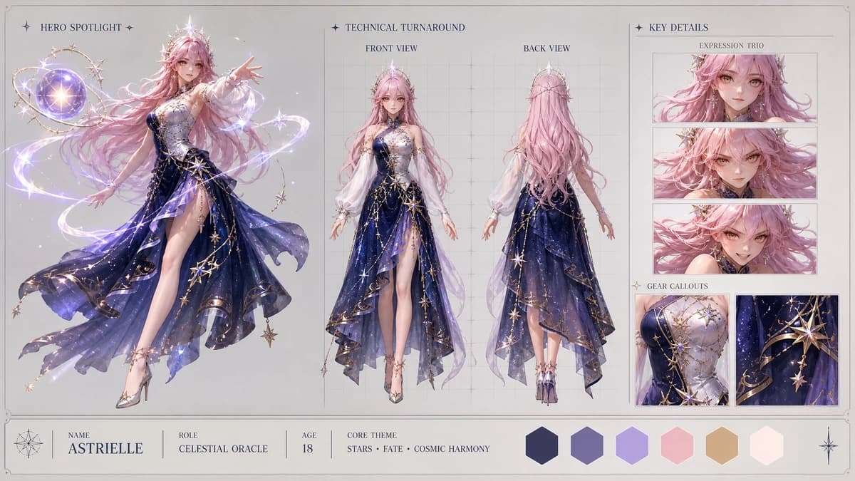 GPT Image 2 Character Sheet Prompt: